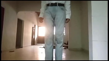 Deliciosos orgasmos y pantalon orínado con pañal de tela