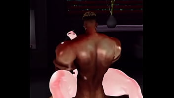 Mi perrita blanca le encanta la verga negra