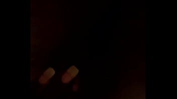 Thick ebony play with her pussy