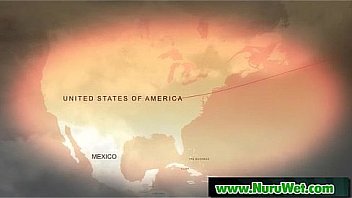 Soapy sensual massage sex for horny client 07