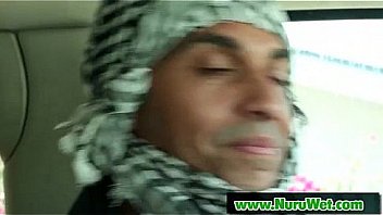 Soapy sensual massage sex for horny client 07