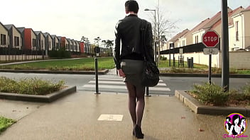 Short haired woman fucks with a black guy