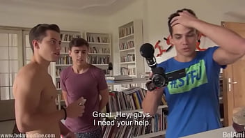 Horny Guys Anal Threesome thumbnail