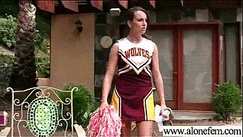 Jenna rose gorgeous alone girl play till climax with sex things movie 08