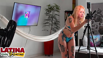 Mia smith very tattoo colombian slut does her first porn video latina casting