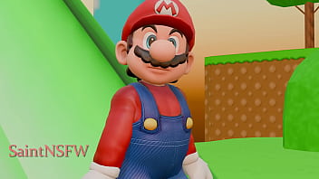 Mario bros 3d animation blender