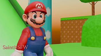 Mario bros 3d animation blender