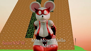 Mario bros 3d animation blender