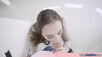 Cute stepsister tries a special fetish Cute stepsister tries a special fetish