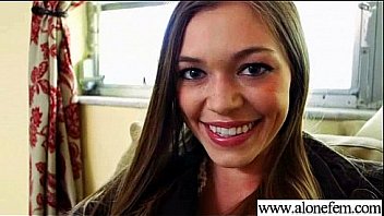 Hot scene with lonely girl masturbating with things movie 06