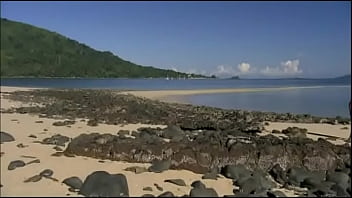 Angelina love leans back to get butt fucked while having clit rubbed