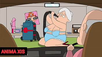 Idoso lavou carro e ganhou gozada de velha