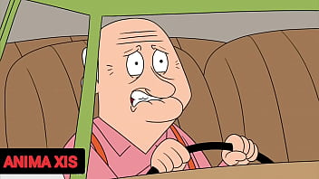 Idoso lavou carro e ganhou gozada de velha