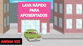 Idoso lavou carro e ganhou gozada de velha Idoso lavou carro e ganhou gozada de velha