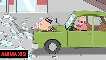 Idoso lavou carro e ganhou gozada de velha