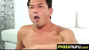 Slippery nuru massage for lucky dude 16