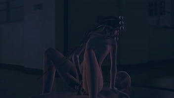 Yaoi Femboy Femboy & Classmate In College Hallway At Night thumbnail