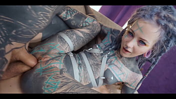 Tatted babe gets wrecked with double anal sloppy bj atm and massive anal gape Tatted babe gets wrecked with double anal sloppy bj atm and massive anal gape