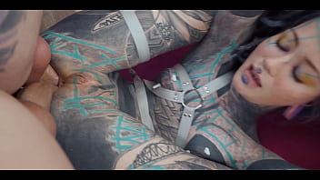 Tatted babe gets wrecked with double anal sloppy bj atm and massive anal gape Tatted babe gets wrecked with double anal sloppy bj atm and massive anal gape