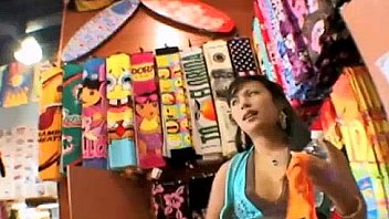 Kynaa flashes in public and fucked for money