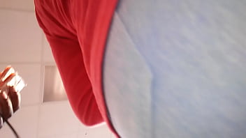 Sexy latina big butt shopping