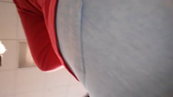 Sexy latina big butt shopping