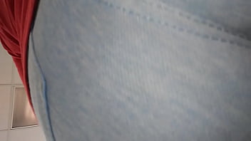 Sexy latina big butt shopping