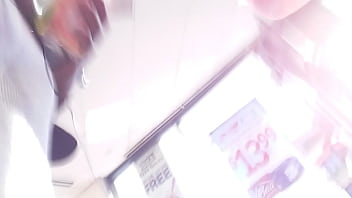 Sexy latina big butt shopping