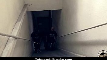 Creamy tight snatch white riding black 13