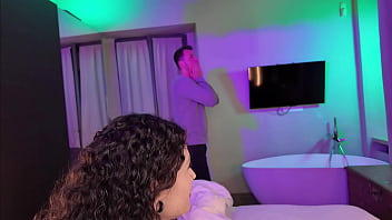 Pov step dad helps me make a video