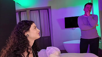 Pov step dad helps me make a video