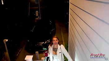 Big titted brunette parker finger fucks her pussy while sucking a big cock