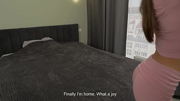 "flashed her boobs and more" my stepsister wanted to fuck my big cock pov