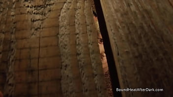 Sexy lesbian mistress enjoys in pleasure and orgasms with slave