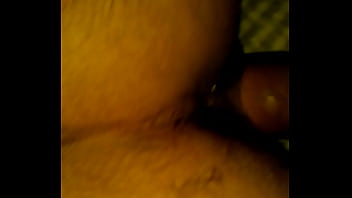 Hitting it behind her flexable legs