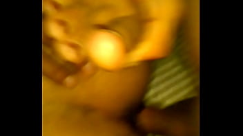 Hitting it behind her flexable legs