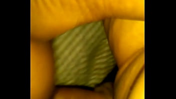 Hitting it behind her flexable legs