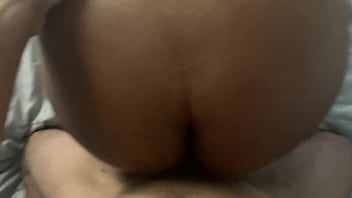 Big booty girl wears a bonnet while she getting backshots pt 3