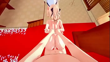 Diluc and tartaglia fucks jean and barbara