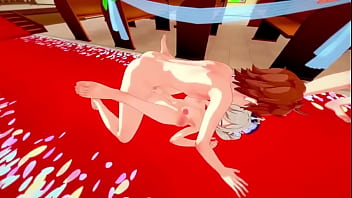 Diluc and tartaglia fucks jean and barbara