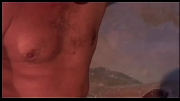 Fuck at the on black cock in the ass and one white in mouth