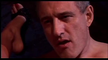 Fuck at the on black cock in the ass and one white in mouth