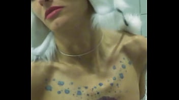 Vilja’s Panda Hat Hides Nothing As She Fingers Her Dripping Pussy Fishnet Stretched Tight Pulling Out Saggy Tits While Craving A Hard Dick thumbnail