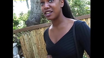 Black Teen Gets On Her Knees thumbnail