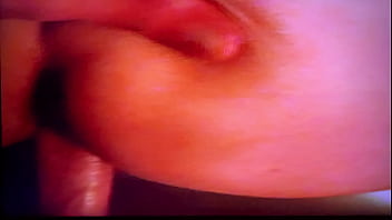 Fucking wife's tight pussy doggy style