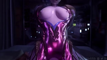 Widowmaker makes you cum reverse cowgirl