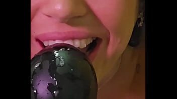 Stretching my prolapsed ass with huge anal sex toys