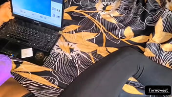 My classmate watching movie in my room the we ended up fucking