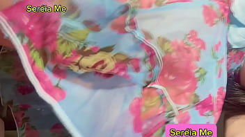 Sereia me experimentando lingeries try on haul lingerie e exibindo seus peitões e sua bunda grande