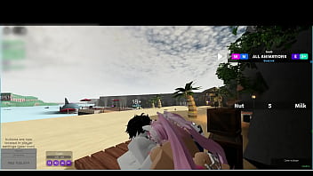 Le rompi el trasero en la playa a esta perra